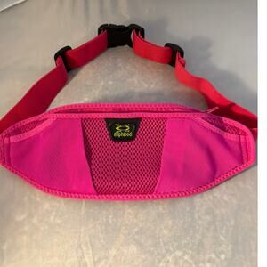 Amphipod Hot Pink Mesh Airflow Running Belt Waist Pack Adjustable